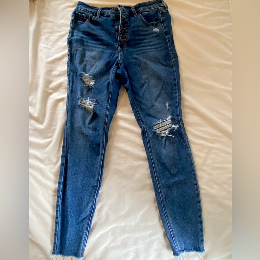 Old navy rockstar super skinny jeans